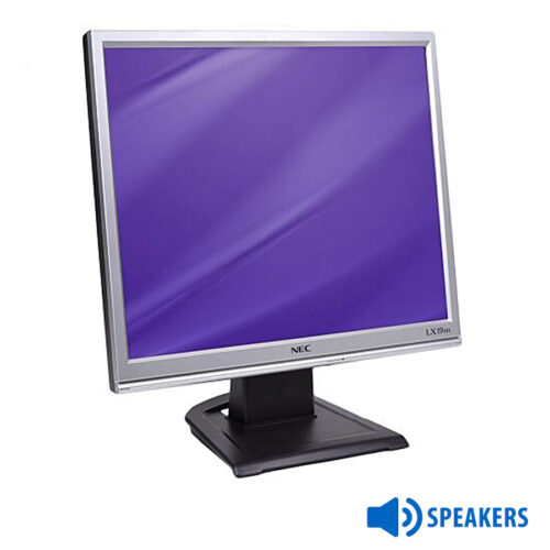 Used Monitor LX19M TFT/NEC/19"/1280x1024/Silver/Black/w/Seakers/Grade B/D-SUB & DVI-D