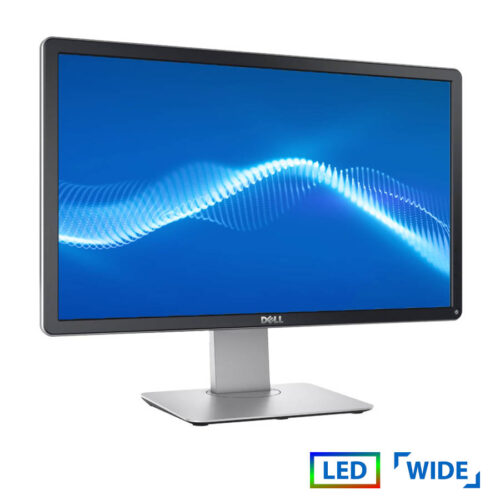 Used Monitor P2214Hx LED/Dell/22"/1920x1080/Wide/Silver/Black/D-SUB & DVI-D & USB Hub