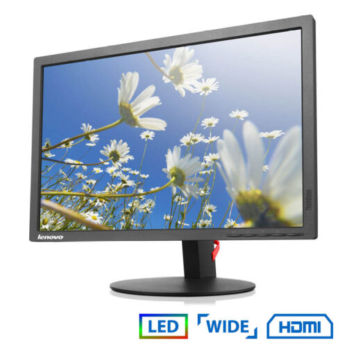 Used Monitor T2054p LED/Lenovo/20"/1440x900/Wide/Black/D-SUB & DP & HDMI