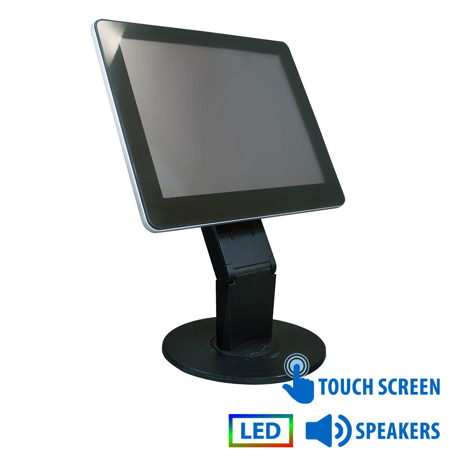 Used Monitor Touchscreen AM-1015-1 LED 15 Black/w/Speakers/VGA/USB