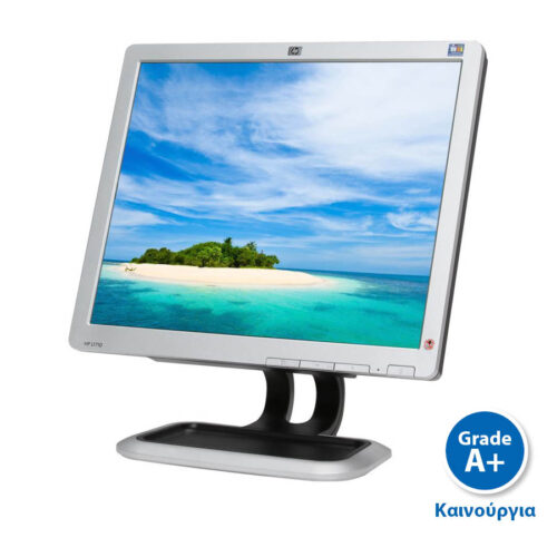Used Monitor (καινούργιες) TFT/HP/17``/Black or Silver/Grade A+/D-SUB