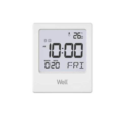 Well Ξυπνητήρι ρολόι με ενδείξεις θερμοκρασίας και ημερομηνίας THERM-IND-CREED-WL