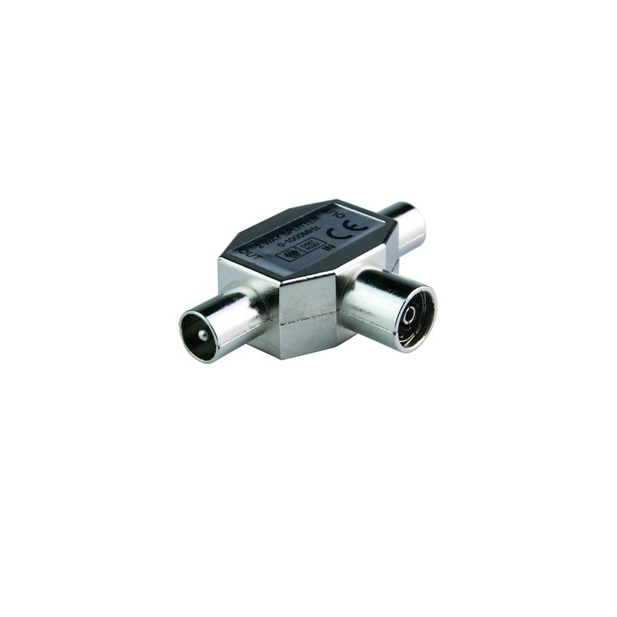 Μεταλλικό Splitter TV 9.5MM