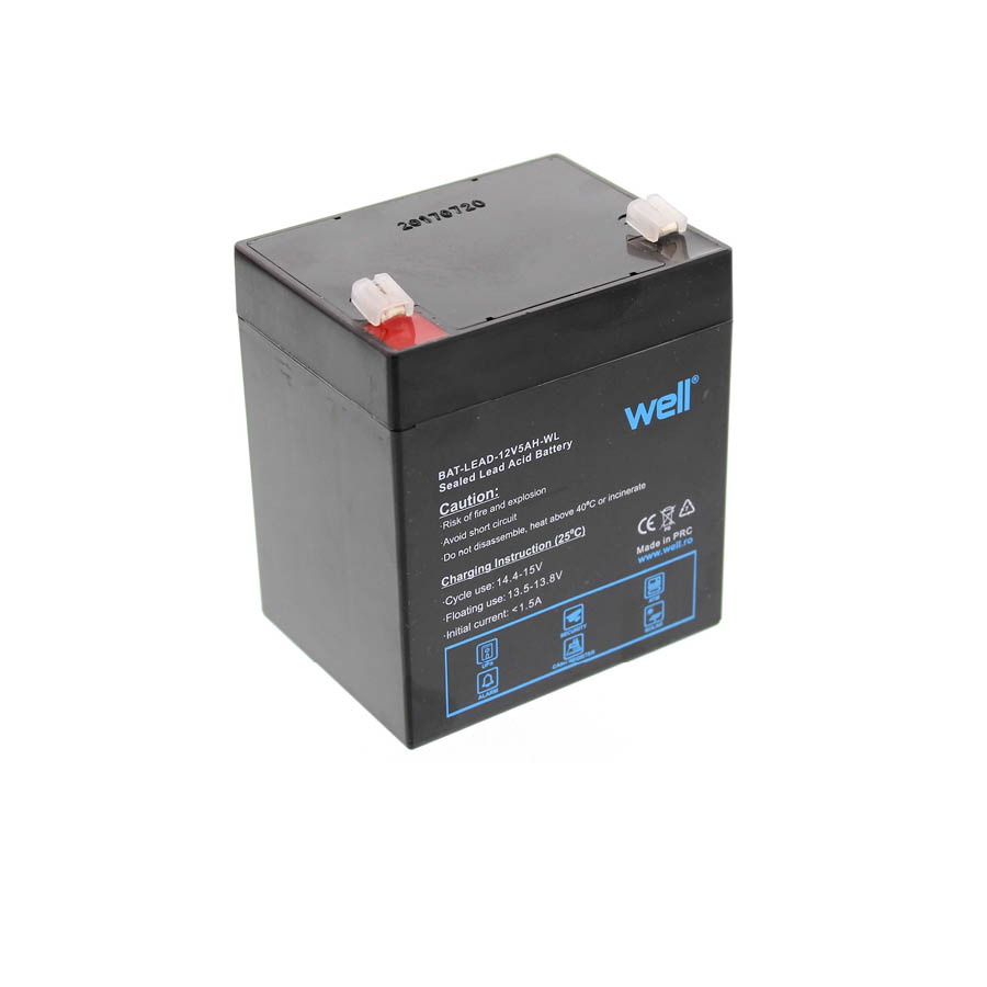 Μπαταρία Μολύβδου 12v 5AH BAT-LEAD-12V5AH/20HR-WL