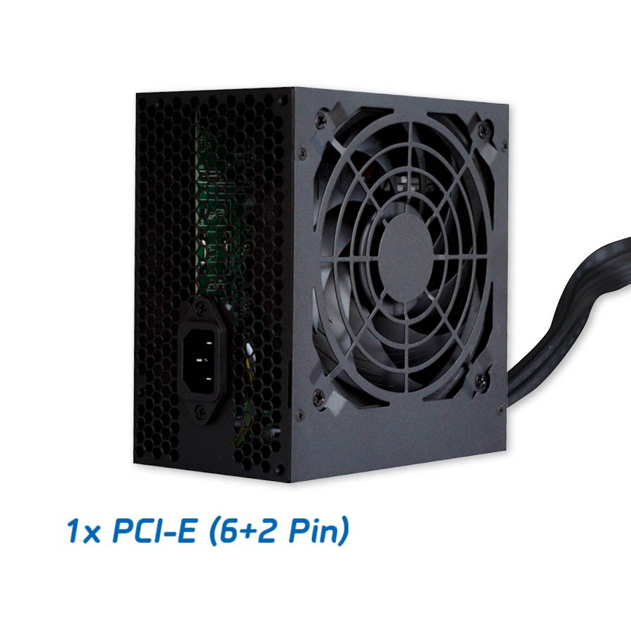 Τροφοδοτικό 600W ATX 1x6+2pin PCI-E 12cm FAN Taculer PS700 Black