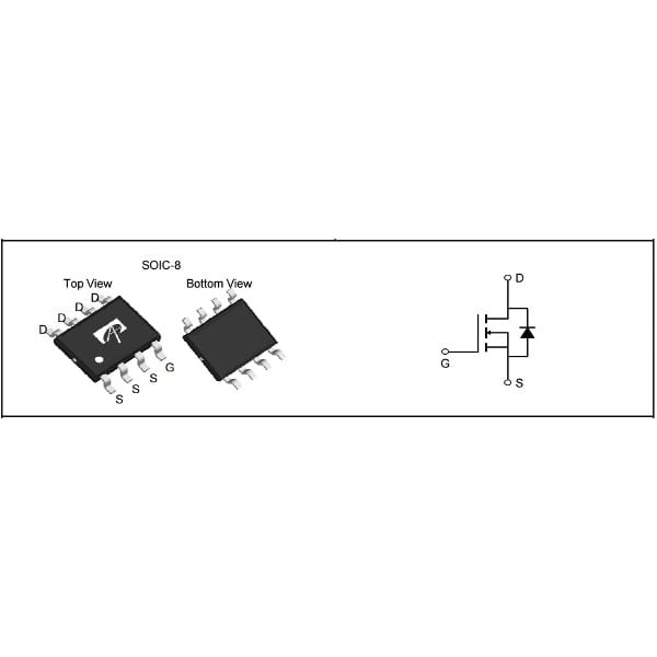 AO4430 30V N-Channel MOSFETVDS=30VID=18A @ VGS=10V