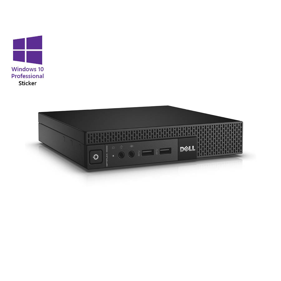 Dell 3020M DM i3-4160T/4GB DDR3/500GB/No ODD/10P Grade A Refurbished PC