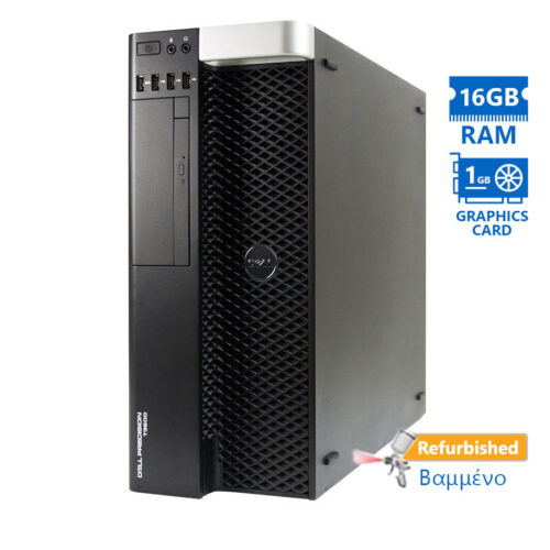 Dell Precision T3600 Tower Xeon E5-1607(4-Cores)/16GB DDR3/500GB/Nvidia 1GB/DVD/7P Grade A+ Workstat