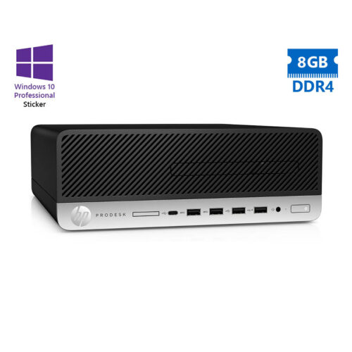 HP 600G3 SFF i5-6500/8GB DDR4/500GB/No ODD/10P Grade A+ Refurbished PC