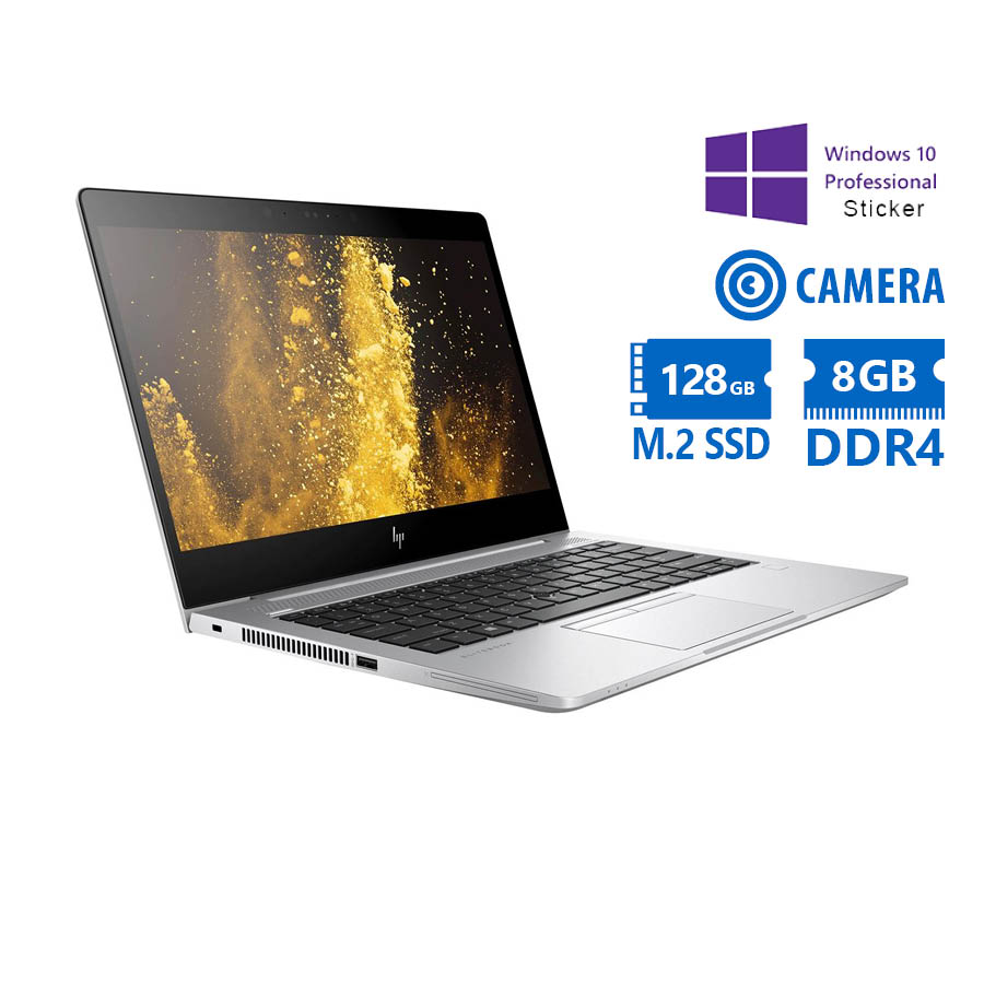 HP (A-) Elitebook 830G5 i5-8350U/13.3"/8GB DDR4/128GB M.2 SSD/No ODD/Camera/10P Grade A- Refurbished