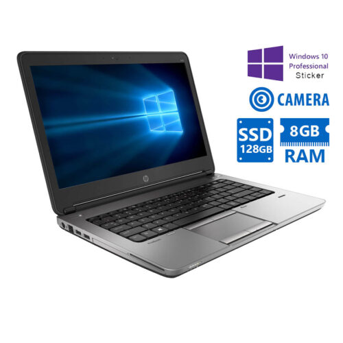 HP (A-) ProBook 640G1 i5-4210M/14"/8GB/128GB SSD/No ODD/Camera/10P Grade A- Refurbished Laptop