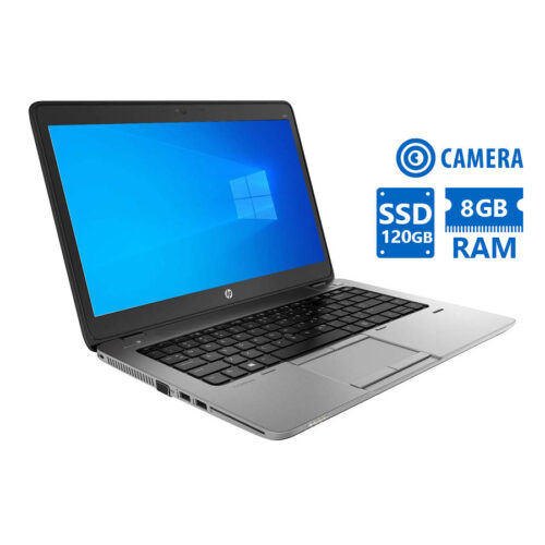 HP EliteBook 840G1 i5-4200U/14"/8GB DDR3/120GB SSD/No ODD/Camera/8P Grade A Refurbished Laptop