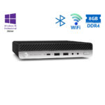 HP EliteDesk 705G4 DM WiFi AMD Ryzen 5Pro 2400G/8GB DDR4/500GB/No ODD/10P Grade B Refurbished PC