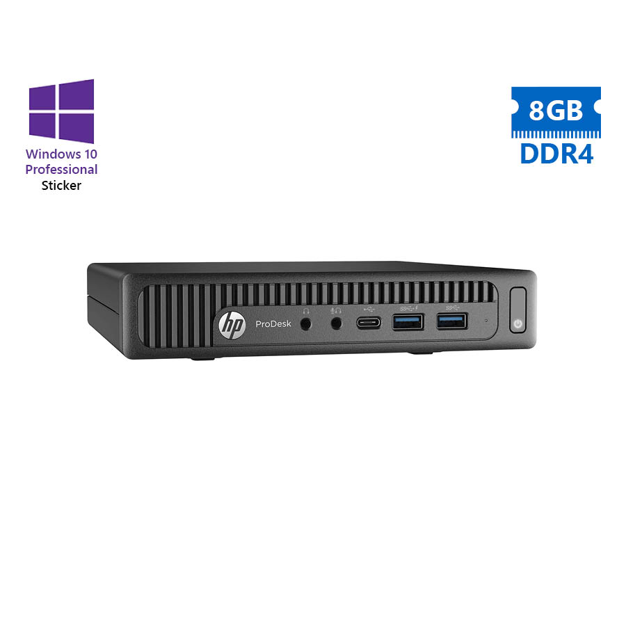 HP ProDesk 600G2 DM i5-6500T/8GB DDR4/500GB/No ODD/10P Grade A Refurbished PC