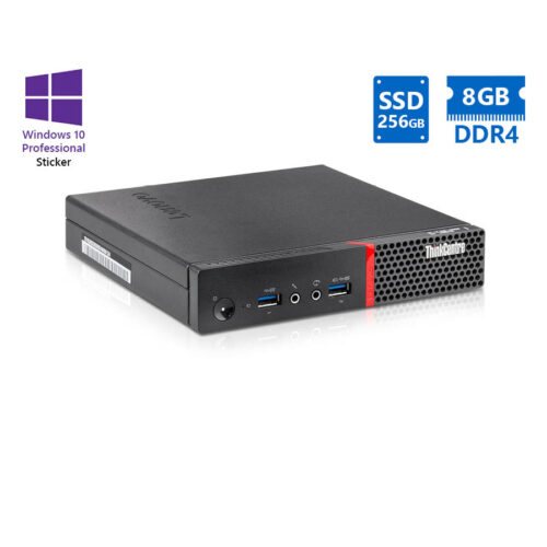 Lenovo M900 Tiny i5-6500T/8GB DDR4/256GB SSD/No ODD/10P Grade A Refurbished PC