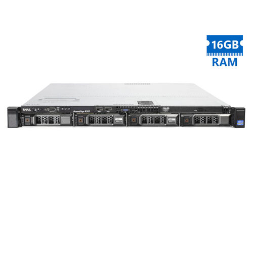 Refurbished Server Dell Poweredge R320 R1U E5-2407/16GB DDR3/No HDD/10xSFF/2xPSU/DVD/Perc H710 mini-