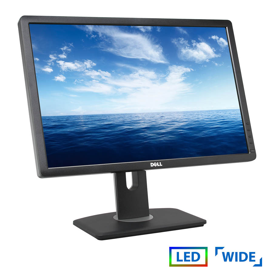 Used (A-) Monitor P2213x LED/Dell/22"/1680x1050/Wide/Black/Grade A-/D-SUB & DVI-D & DP & USB HUB