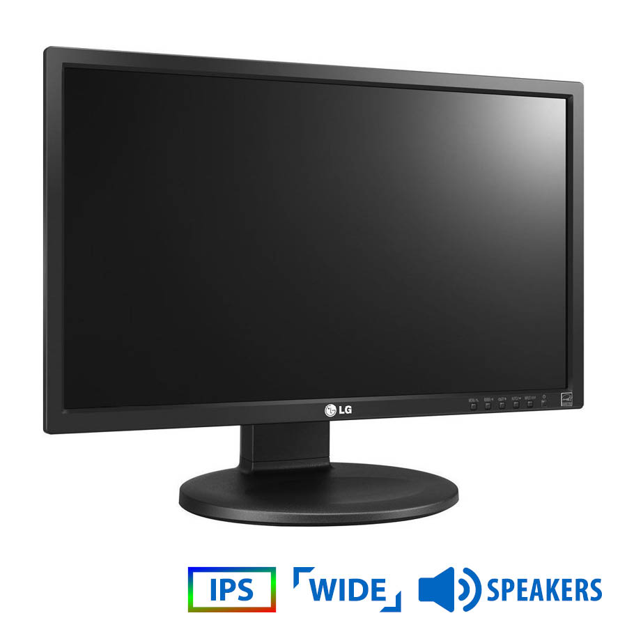 Used Monitor 23MB35PM IPS/LG /23"/1920x1080/Wide/Black/w/Speakers/D-SUB & DVI-D