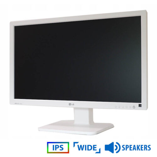 Used Monitor 24MB37PY IPS LED/LG/24"/1920x1080/Wide/White/w/Speakers/D-SUB & DVI-D & USB HUB