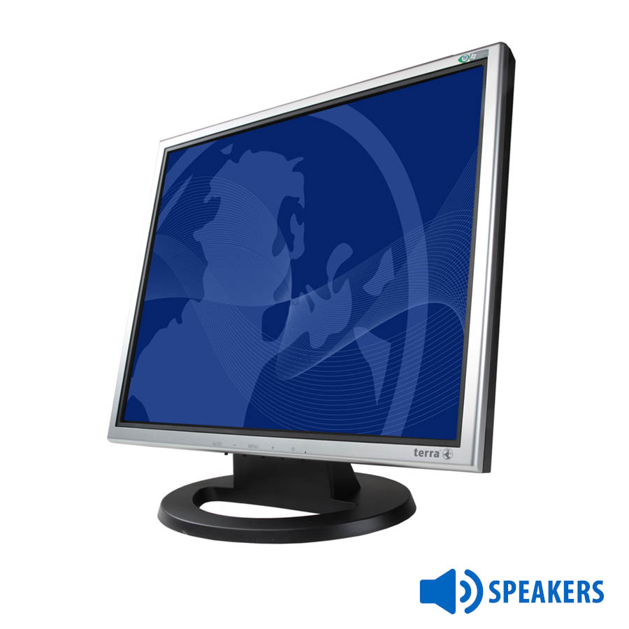 Used Monitor 4319 TFT/Terra/19"/1280x1024/Silver/Black/w/Speakers/D-SUB & DVI-D