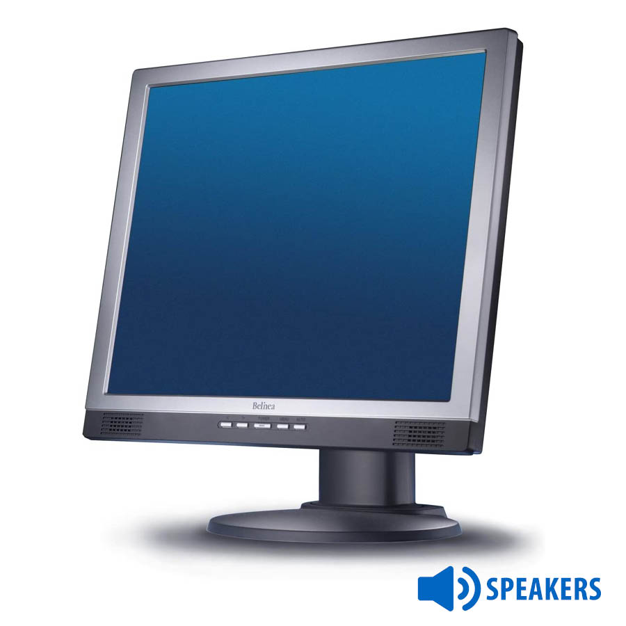 Used Monitor B1970 TFT/Belinea/19"/1280x1024/Black/Silver/w/Speaker/D-SUB & DVI-D