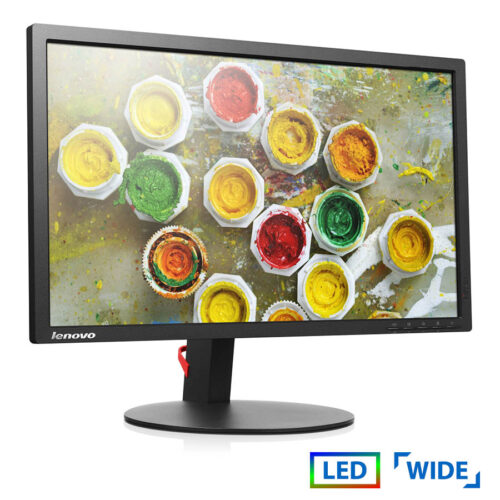 Used Monitor T2254 LED/Lenovo /22"/1680x1050/Wide/Black/D-SUB & DP