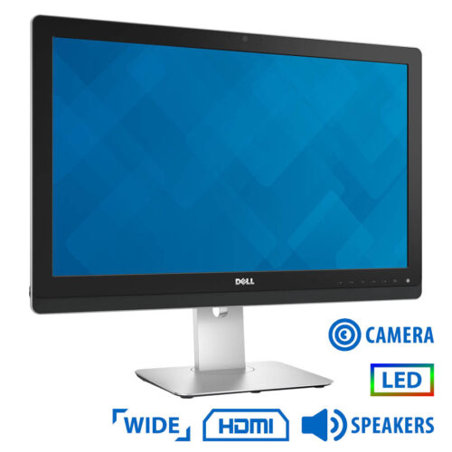 Used Monitor UZ2315H LED/Dell/23"/w/Camera/1920x1080/Wide/Silver/Black/w/Speakers/D-SUB & DP & 2xHDM