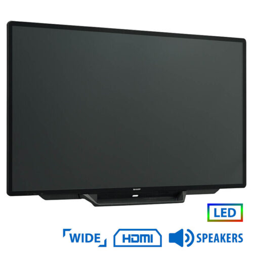 Used Touchscreen PN-80TC3 LED/Sharp/80"/1920x1080 FHD/Wide/Black/w/Speakers & PEN/2xD-SUB & DP & 3xH