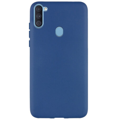 SENSO SOFT TOUCH SAMSUNG A11 blue backcover