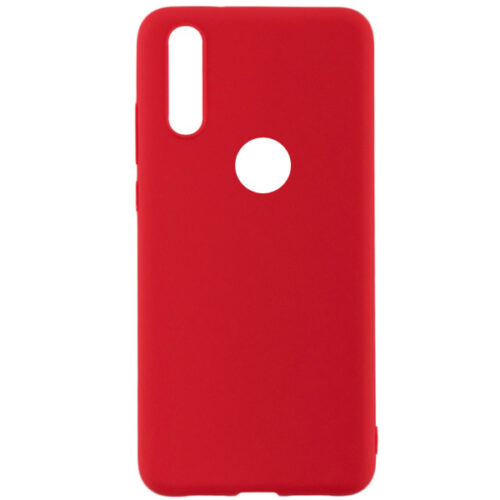 SENSO SOFT TOUCH IPHONE XS MAX red WITH HOLE backcover