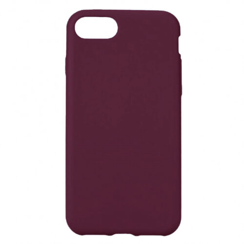 SENSO SOFT TOUCH IPHONE 7 / 8 / SE (2020) burgundy backcover