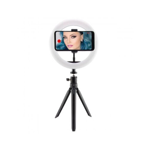 Ksix STUDIO LIVE RING LED WITH TRIPOD KIT FOR SMARTPHONE