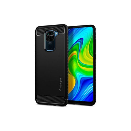 SPIGEN RUGGED ARMOR XIAOMI REDMI NOTE 9 black backcover