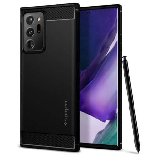 SPIGEN RUGGED ARMOR SAMSUNG NOTE 20 ULTRA black backcover