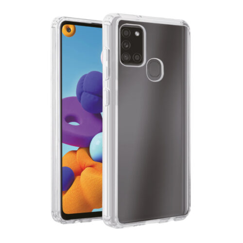 VIVANCO SAFE & STEADY CASE SAMSUNG A21s transparent backcover