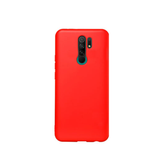SENSO SOFT TOUCH XIAOMI REDMI 9 red backcover