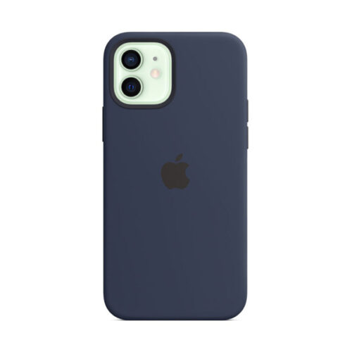 ORIGINAL APPLE SILICONE CASE IPHONE 12 MINI deep navy MAGSAFE backcover