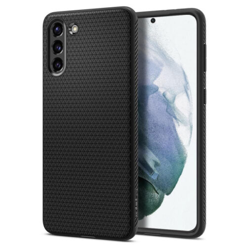 SPIGEN LIQUID AIR SAMSUNG S21 PLUS black backcover
