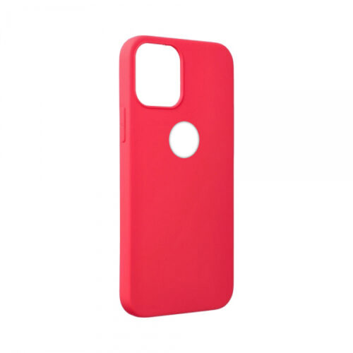 SENSO SOFT TOUCH IPHONE 12 / 12 PRO 6.1' (HOLE) red backcover