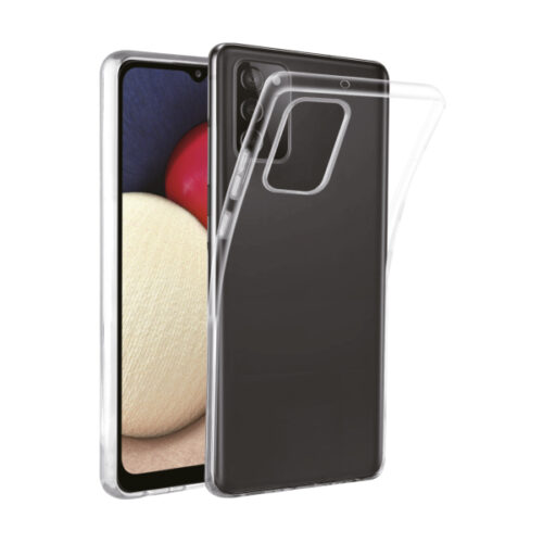 VIVANCO SAFE & STEADY CASE SAMSUNG A12 / M12 transparent backcover
