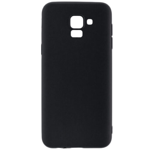 SENSO SOFT TOUCH SAMSUNG J6 2018 black backcover