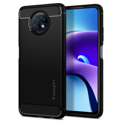 SPIGEN RUGGED ARMOR XIAOMI REDMI NOTE 9T 5G black backcover