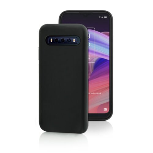 FONEX TPU CASE 0.6mm TCL 10 SE black backcover