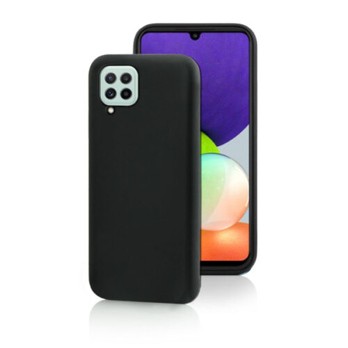 FONEX TPU CASE 0.6mm SAMSUNG A22 5G black backcover