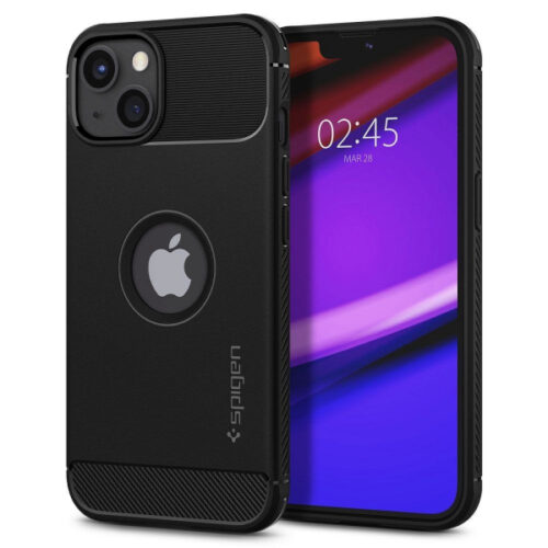 SPIGEN RUGGED ARMOR IPHONE 13 MINI black backcover