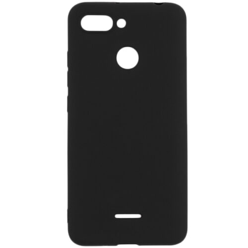 SENSO SOFT TOUCH XIAOMI REDMI 6 black backcover