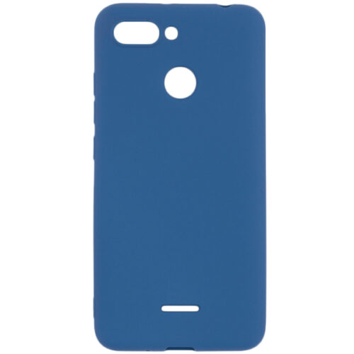 SENSO SOFT TOUCH XIAOMI REDMI 6 blue backcover