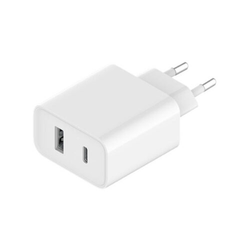 ORIGINAL XIAOMI MI TRAVEL CHARGER 33W 2 PORTS Type A+Type C white