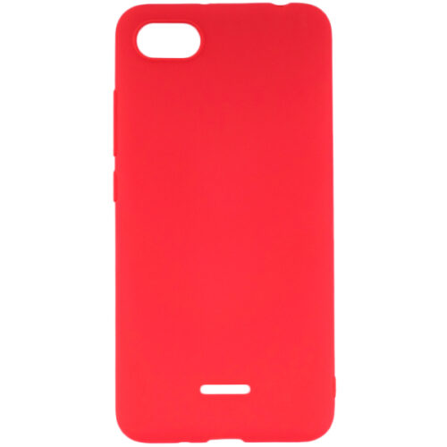 SENSO SOFT TOUCH XIAOMI REDMI 6A red backcover