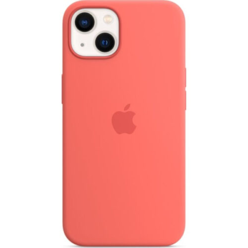 ORIGINAL APPLE SILICONE CASE MAGSAFE IPHONE 13 pink pomelo backcover